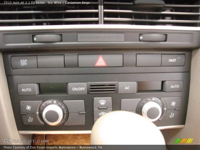 Ibis White / Cardamom Beige 2010 Audi A6 3.2 FSI Sedan