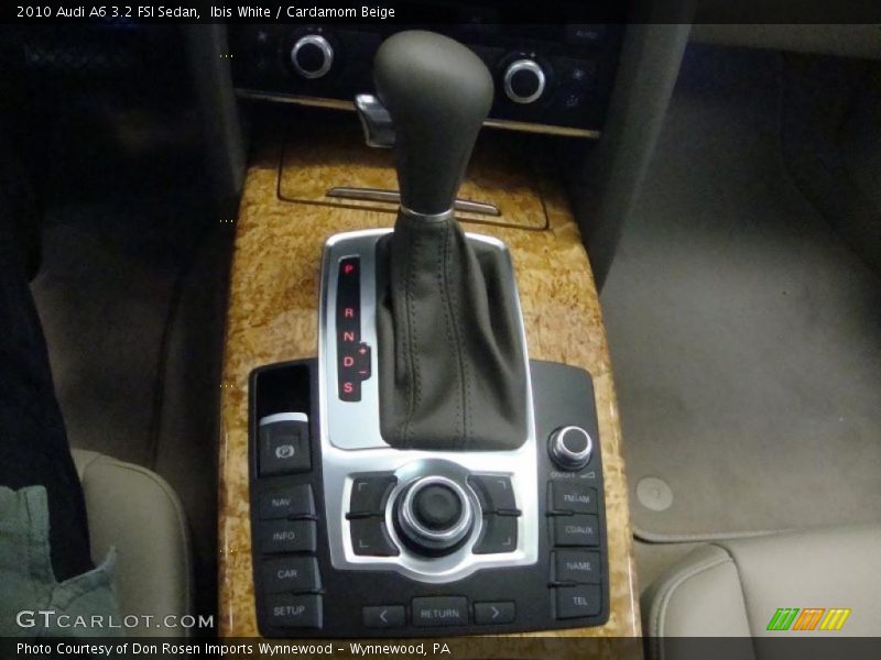 Ibis White / Cardamom Beige 2010 Audi A6 3.2 FSI Sedan