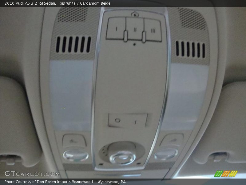 Ibis White / Cardamom Beige 2010 Audi A6 3.2 FSI Sedan