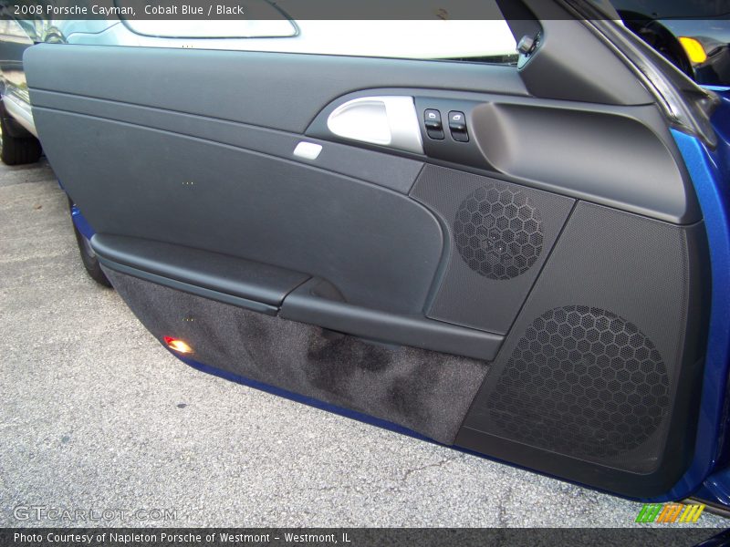 Cobalt Blue / Black 2008 Porsche Cayman
