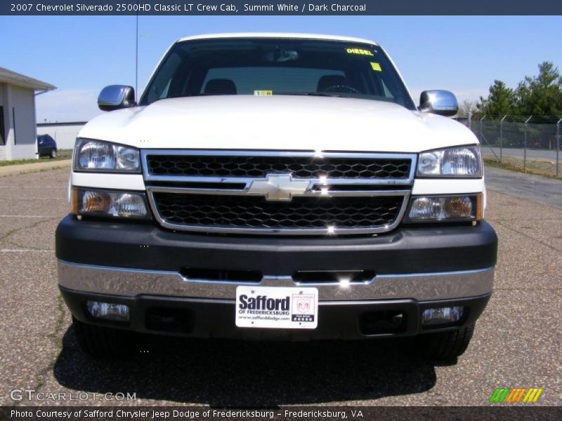 Summit White / Dark Charcoal 2007 Chevrolet Silverado 2500HD Classic LT Crew Cab