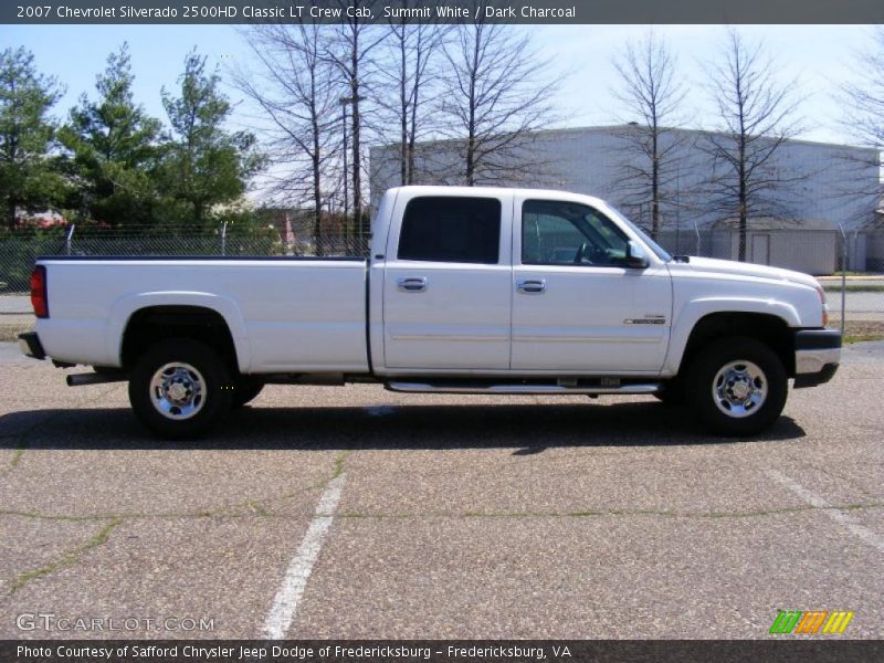 Summit White / Dark Charcoal 2007 Chevrolet Silverado 2500HD Classic LT Crew Cab