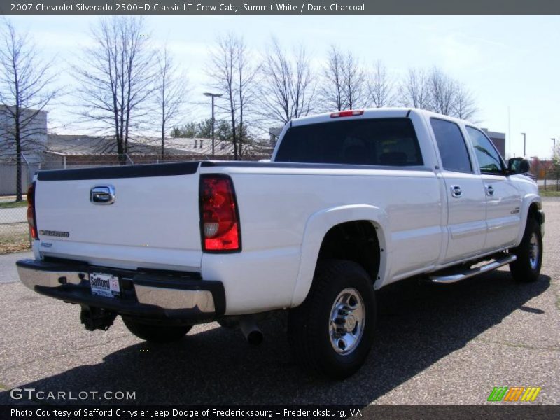 Summit White / Dark Charcoal 2007 Chevrolet Silverado 2500HD Classic LT Crew Cab
