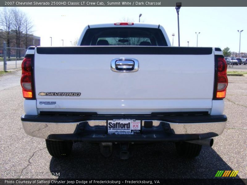 Summit White / Dark Charcoal 2007 Chevrolet Silverado 2500HD Classic LT Crew Cab
