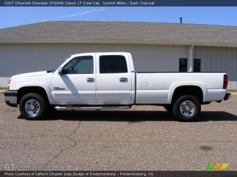 Summit White / Dark Charcoal 2007 Chevrolet Silverado 2500HD Classic LT Crew Cab