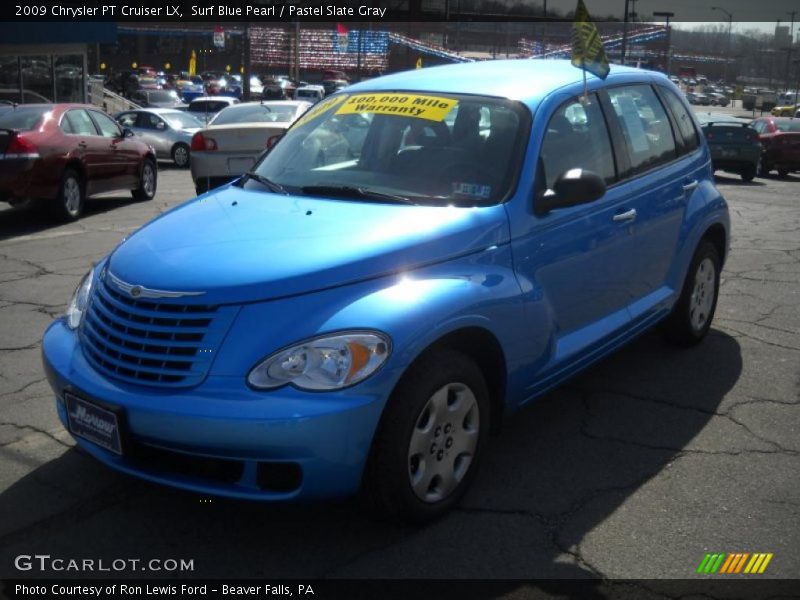 Surf Blue Pearl / Pastel Slate Gray 2009 Chrysler PT Cruiser LX