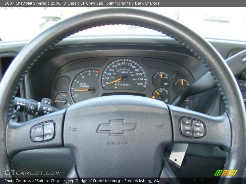 Summit White / Dark Charcoal 2007 Chevrolet Silverado 2500HD Classic LT Crew Cab
