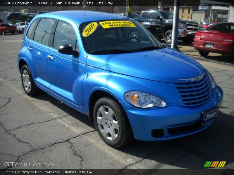 Surf Blue Pearl / Pastel Slate Gray 2009 Chrysler PT Cruiser LX