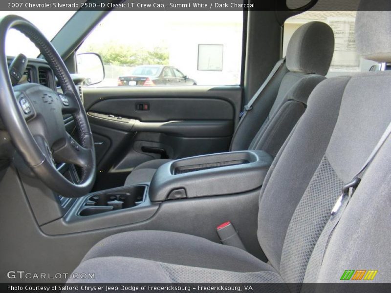 Summit White / Dark Charcoal 2007 Chevrolet Silverado 2500HD Classic LT Crew Cab