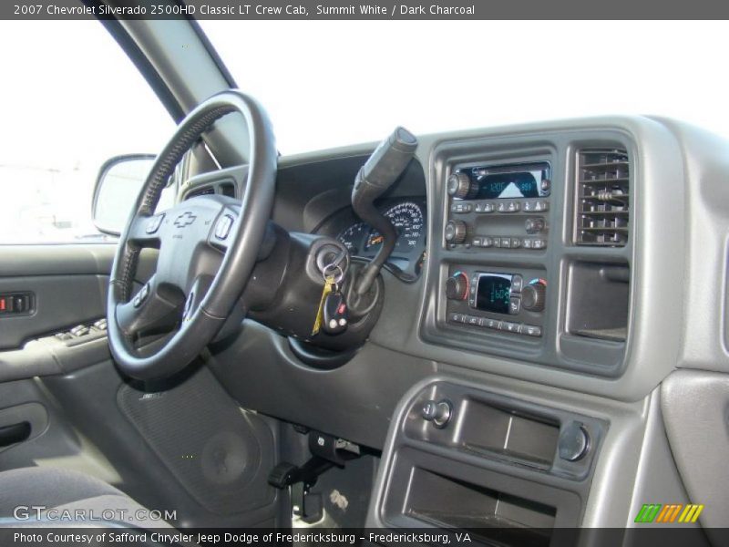 Summit White / Dark Charcoal 2007 Chevrolet Silverado 2500HD Classic LT Crew Cab