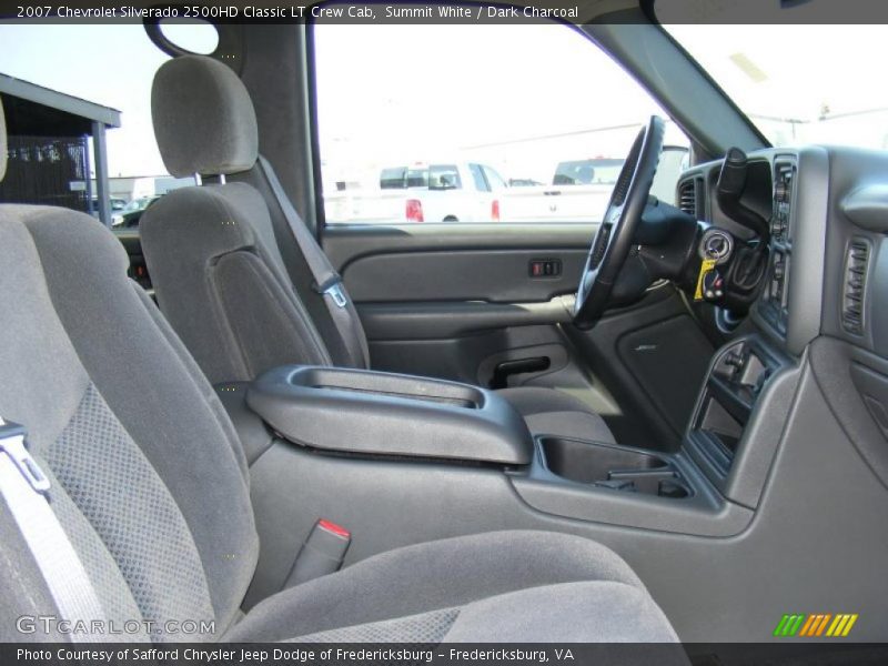 Summit White / Dark Charcoal 2007 Chevrolet Silverado 2500HD Classic LT Crew Cab