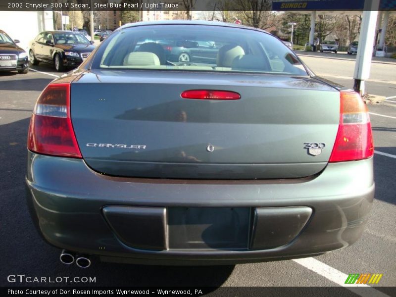 Steel Blue Pearl / Light Taupe 2002 Chrysler 300 M Sedan