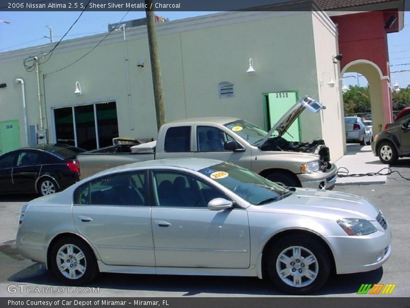 Sheer Silver Metallic / Charcoal 2006 Nissan Altima 2.5 S