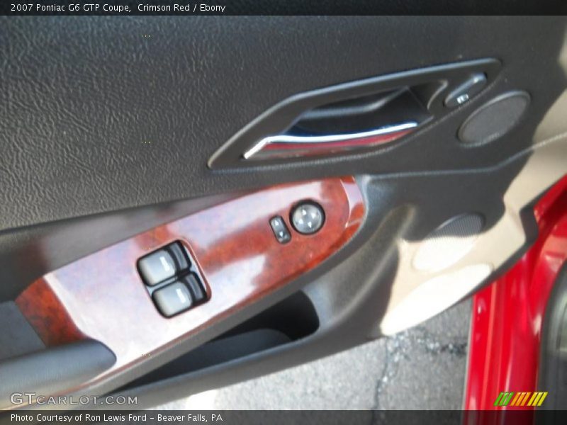 Crimson Red / Ebony 2007 Pontiac G6 GTP Coupe