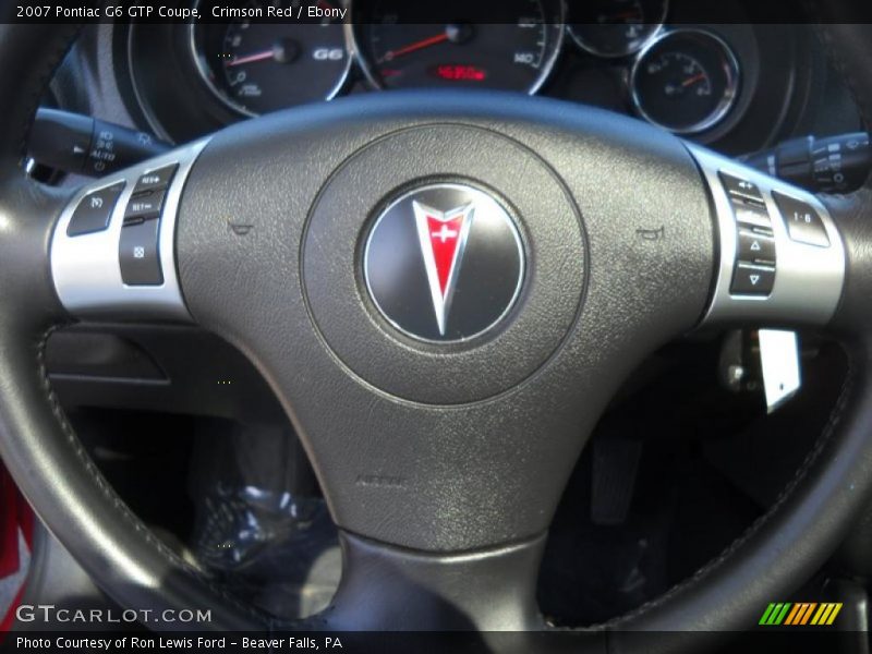 Crimson Red / Ebony 2007 Pontiac G6 GTP Coupe
