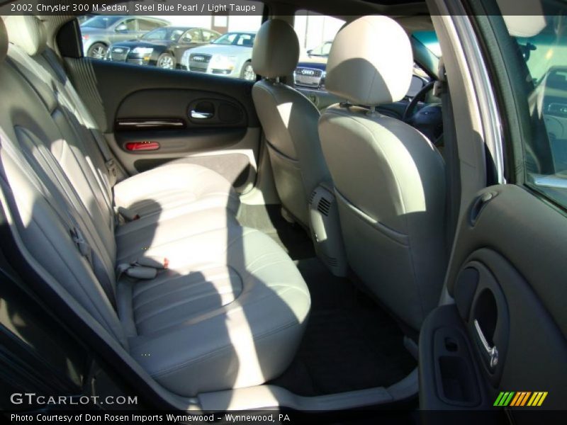 Steel Blue Pearl / Light Taupe 2002 Chrysler 300 M Sedan