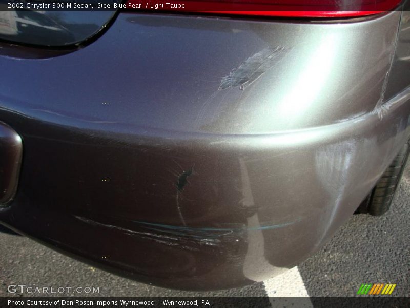 Steel Blue Pearl / Light Taupe 2002 Chrysler 300 M Sedan