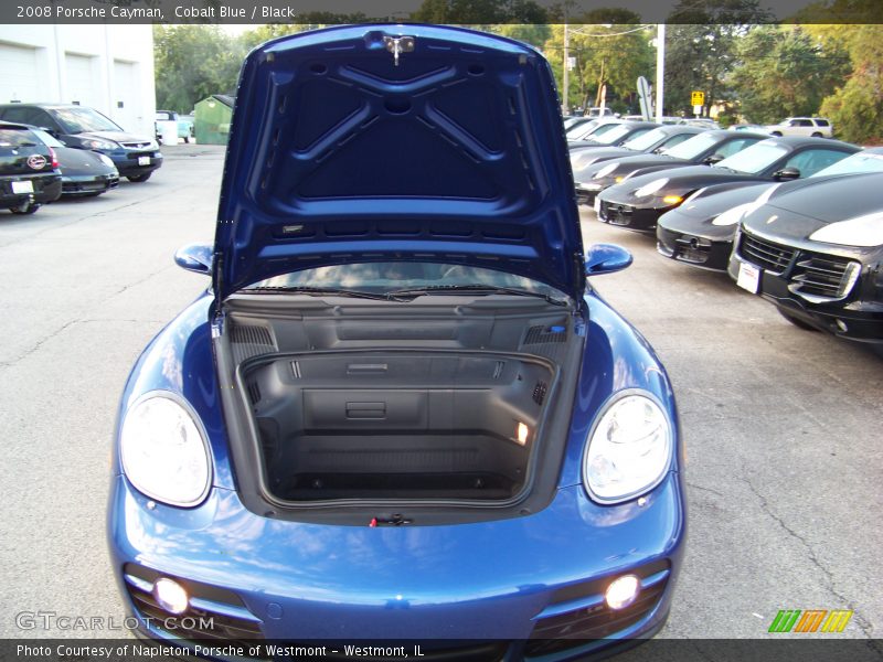 Cobalt Blue / Black 2008 Porsche Cayman