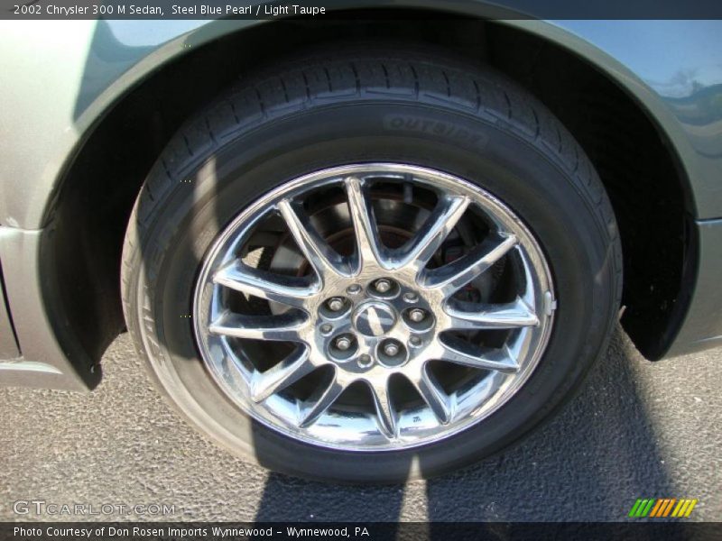 Steel Blue Pearl / Light Taupe 2002 Chrysler 300 M Sedan