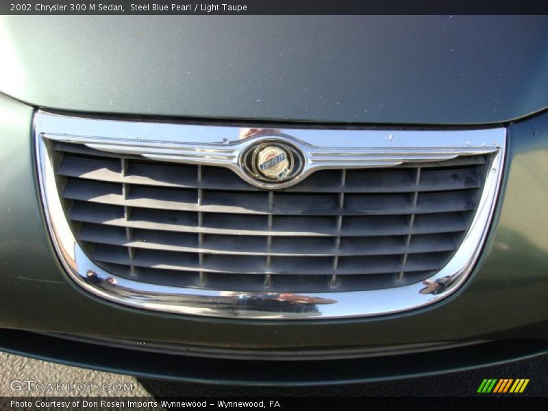 Steel Blue Pearl / Light Taupe 2002 Chrysler 300 M Sedan
