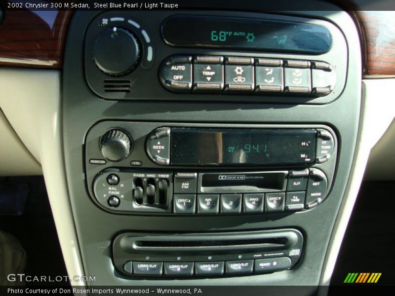 Steel Blue Pearl / Light Taupe 2002 Chrysler 300 M Sedan