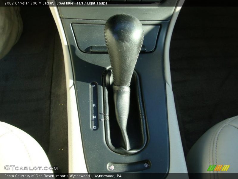Steel Blue Pearl / Light Taupe 2002 Chrysler 300 M Sedan