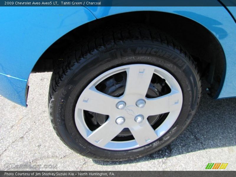 Tahiti Green / Charcoal 2009 Chevrolet Aveo Aveo5 LT