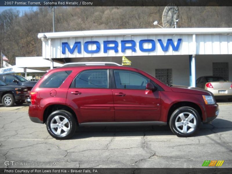 Sonoma Red Metallic / Ebony 2007 Pontiac Torrent