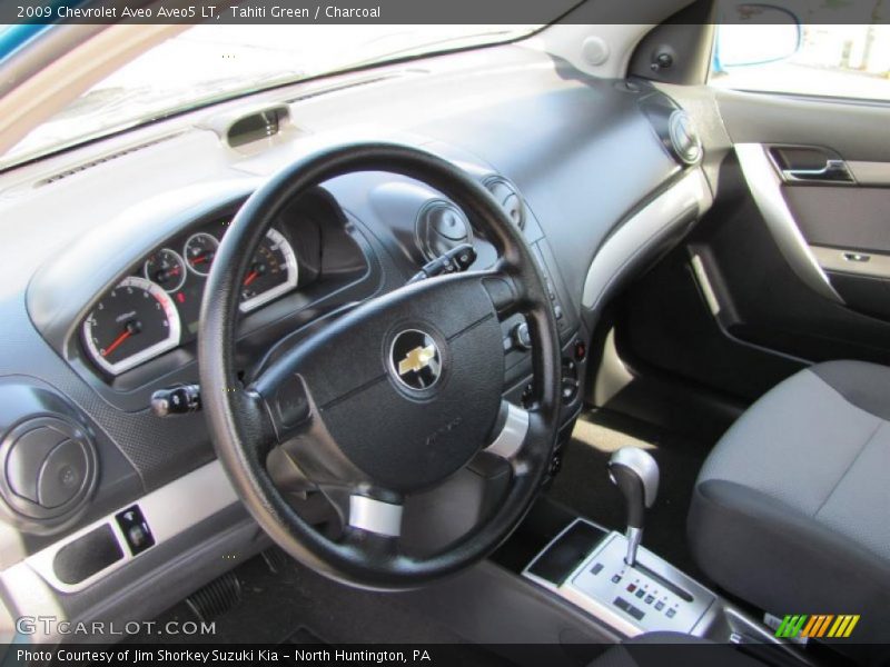 Tahiti Green / Charcoal 2009 Chevrolet Aveo Aveo5 LT