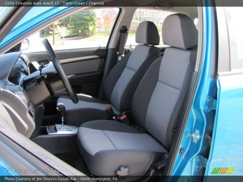 Tahiti Green / Charcoal 2009 Chevrolet Aveo Aveo5 LT