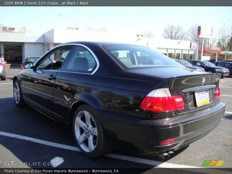 Jet Black / Black 2005 BMW 3 Series 325i Coupe