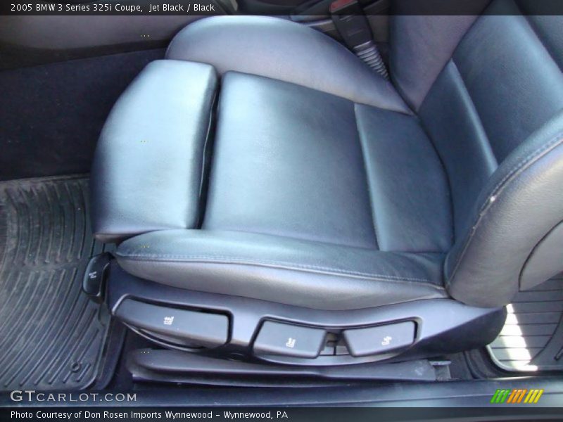 Jet Black / Black 2005 BMW 3 Series 325i Coupe