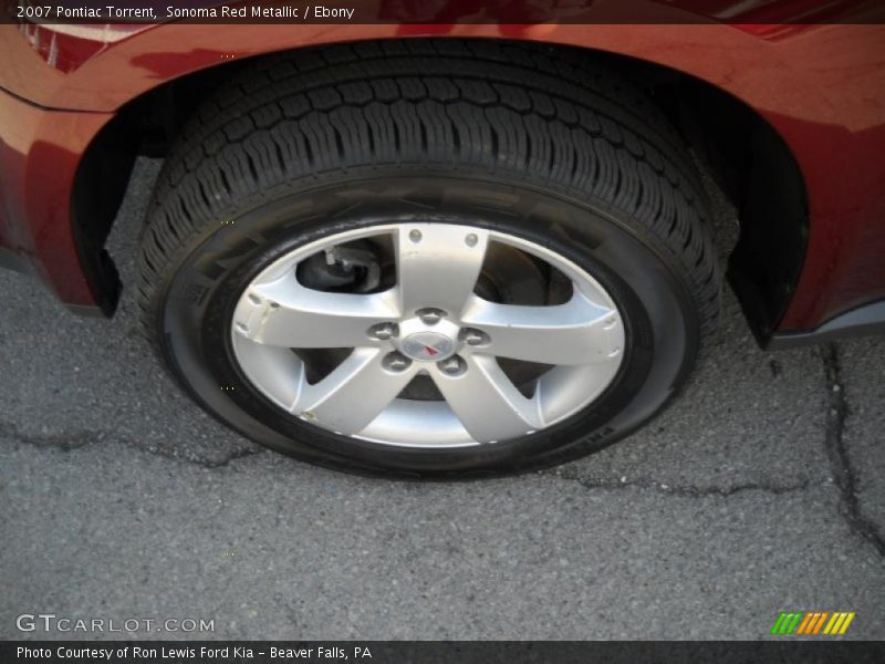 Sonoma Red Metallic / Ebony 2007 Pontiac Torrent