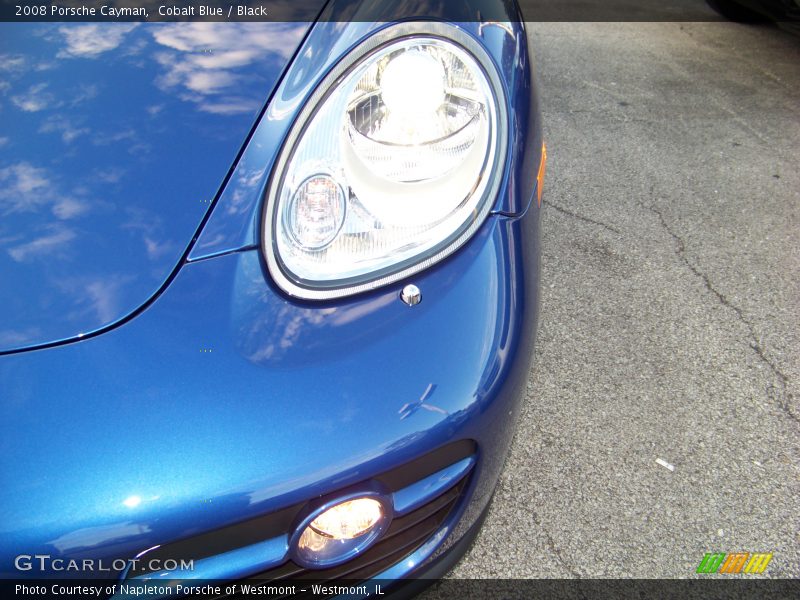 Cobalt Blue / Black 2008 Porsche Cayman