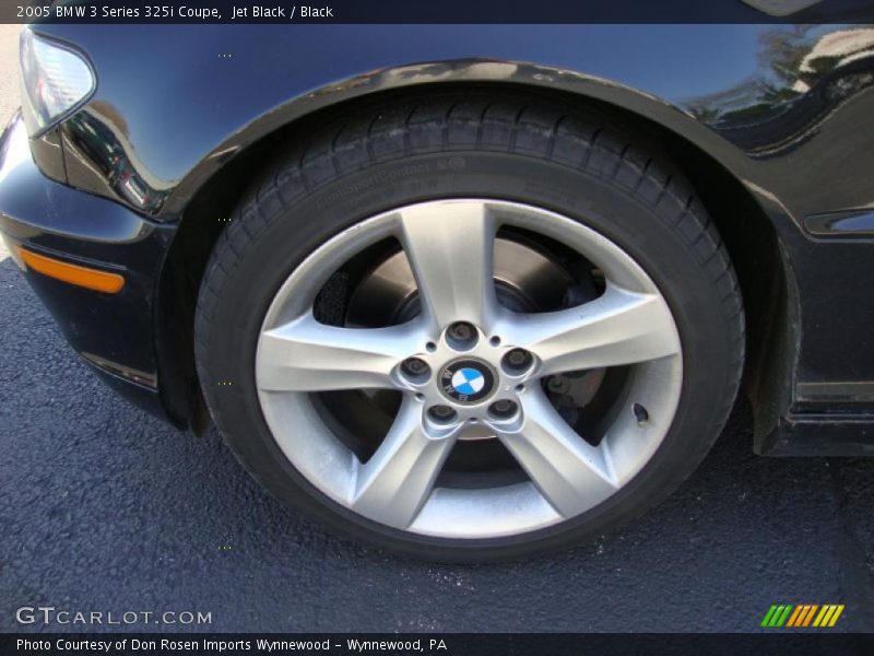 Jet Black / Black 2005 BMW 3 Series 325i Coupe