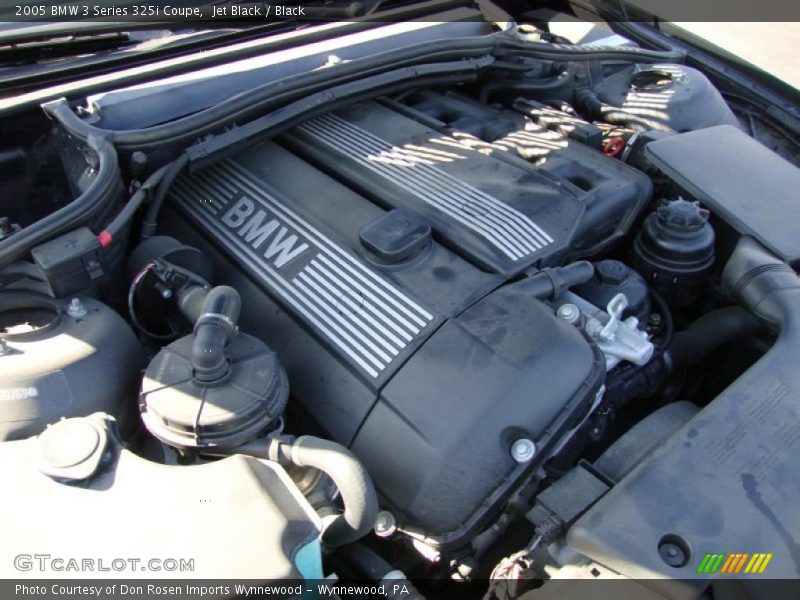 Jet Black / Black 2005 BMW 3 Series 325i Coupe