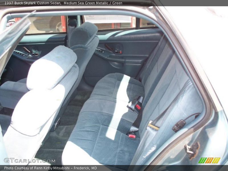Medium Sea Green Metallic / Green 1997 Buick Skylark Custom Sedan
