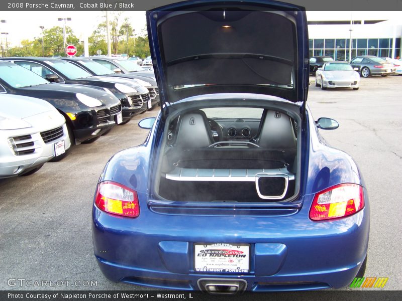 Cobalt Blue / Black 2008 Porsche Cayman