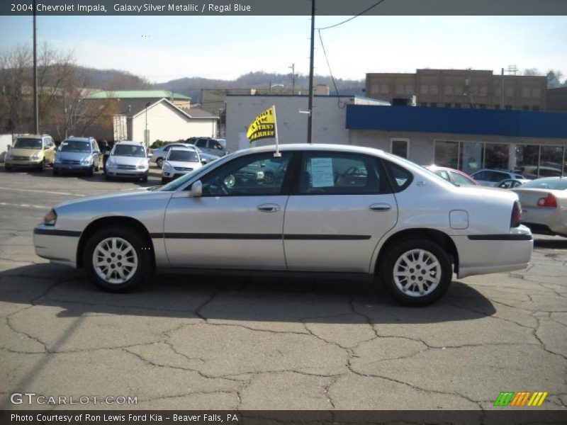 Galaxy Silver Metallic / Regal Blue 2004 Chevrolet Impala