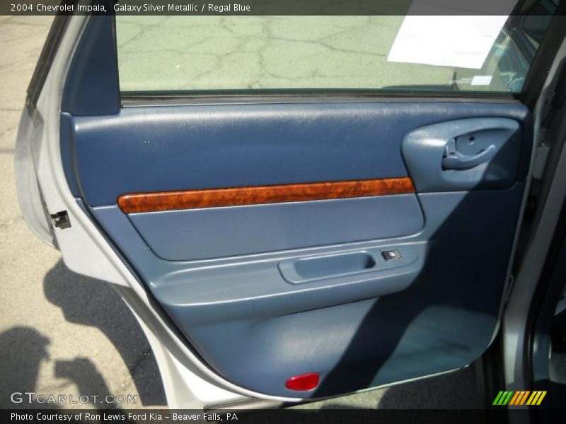 Galaxy Silver Metallic / Regal Blue 2004 Chevrolet Impala