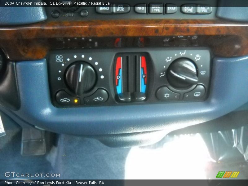 Galaxy Silver Metallic / Regal Blue 2004 Chevrolet Impala