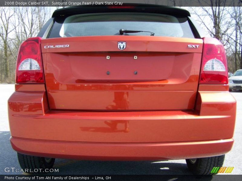 Sunburst Orange Pearl / Dark Slate Gray 2008 Dodge Caliber SXT