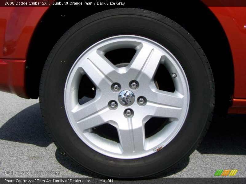 Sunburst Orange Pearl / Dark Slate Gray 2008 Dodge Caliber SXT