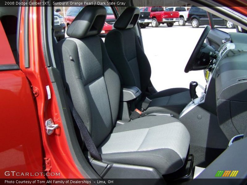 Sunburst Orange Pearl / Dark Slate Gray 2008 Dodge Caliber SXT