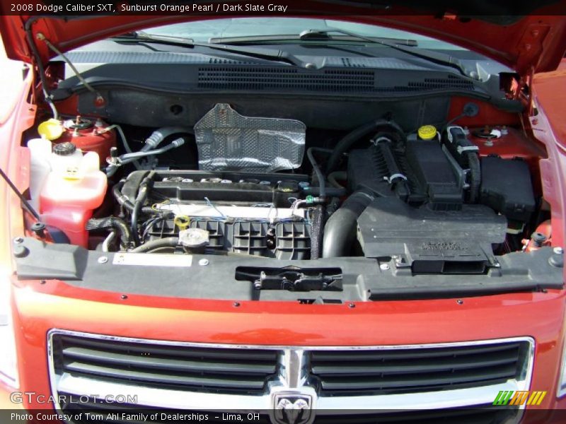 Sunburst Orange Pearl / Dark Slate Gray 2008 Dodge Caliber SXT