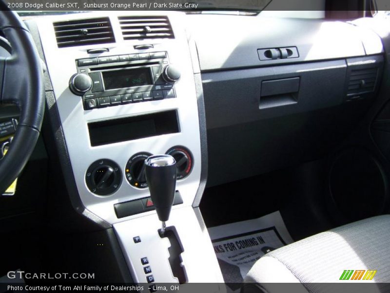 Sunburst Orange Pearl / Dark Slate Gray 2008 Dodge Caliber SXT