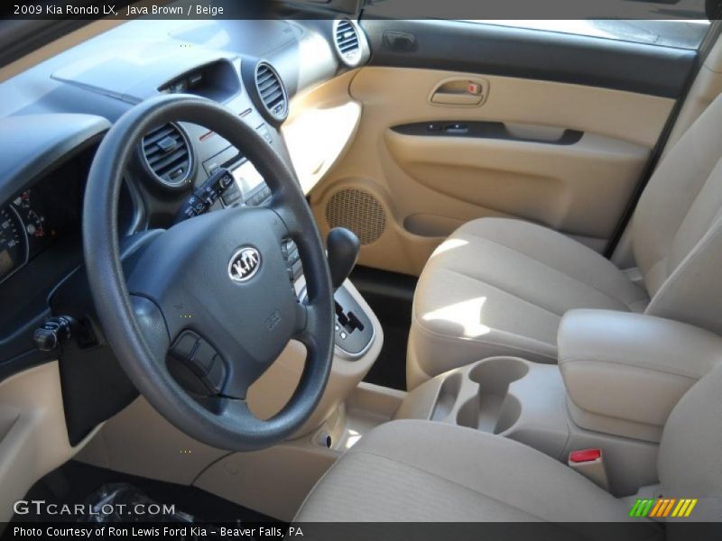 Java Brown / Beige 2009 Kia Rondo LX