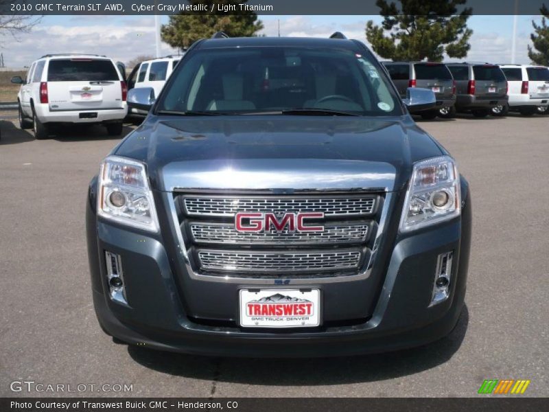 Cyber Gray Metallic / Light Titanium 2010 GMC Terrain SLT AWD