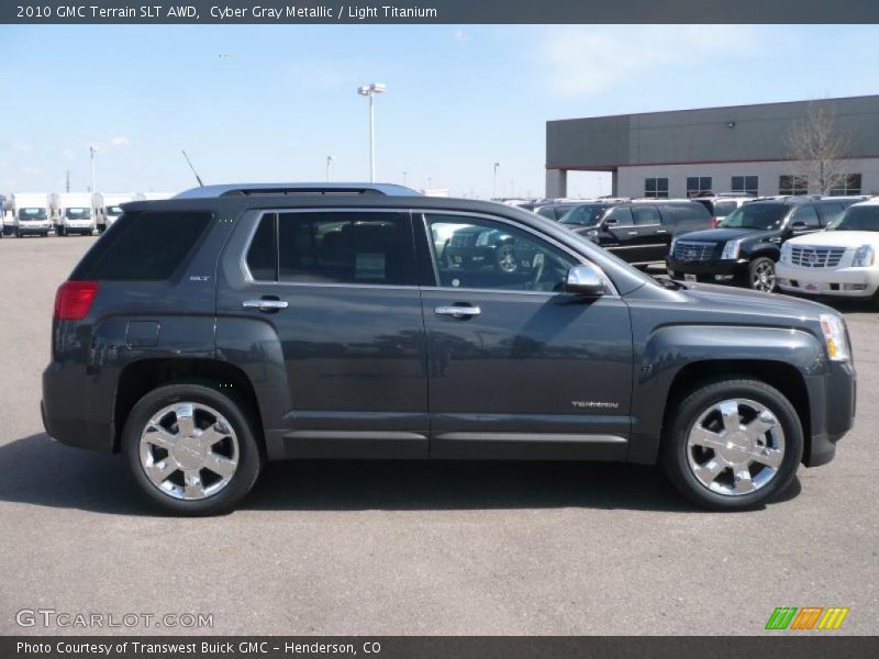 Cyber Gray Metallic / Light Titanium 2010 GMC Terrain SLT AWD