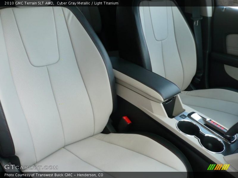 Cyber Gray Metallic / Light Titanium 2010 GMC Terrain SLT AWD